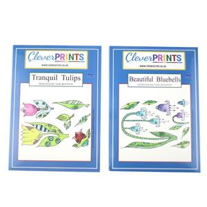 2 A6 stamp sets Tranquil Tulips  & Beautifull Bluebells