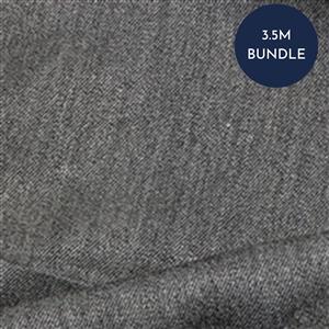 Marble Stretch Poly-Viscose Suiting Fabic Bundle (3.5m)