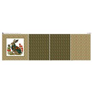The Crafty Witches Timeless Classics Cushion Hare Fabric Panel (140 x 45cm)