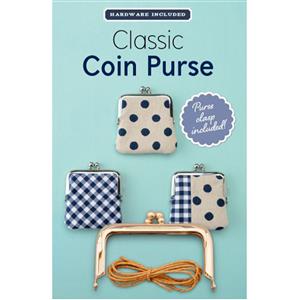 Classic Coin Purse Kit With Rose Gold Clasp Kit