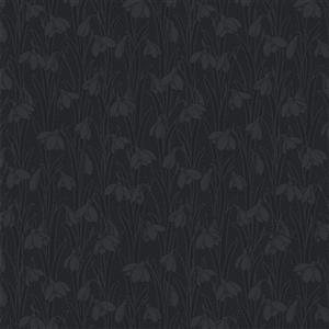 Liberty Snowdrop Spot Slate Black Fabric 0.5m