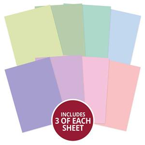 Adorable Scorable - A4 Pastels Selection, (3 sheets in each of 8 colourways)