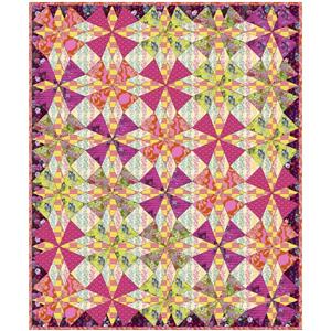 Anna Maria Horner Fly With Me Peach Quilt Kit 152 x 180cm