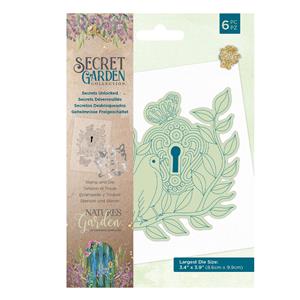 Nature's Garden - Secret Garden - Stamp and Die - Secrets Unlocked - 6PC