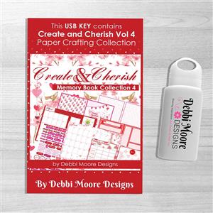 Debbi Moore Designs - Create and Cherish Vol 4 Collection USB Key