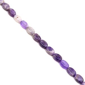 150cts Amethyst Fancy Ovals Approx 8x12mm, 38cm Strand