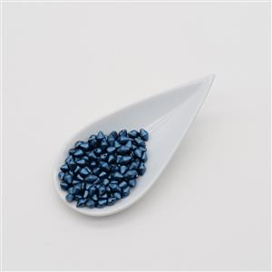 Spiky Button Beads - Alabaster Pastel Petrol, 4.5x6.5mm (100pcs)