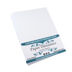 Paper Dienamics A4 Pure Extra White Uncoated Card 160gsm - 100 sheets