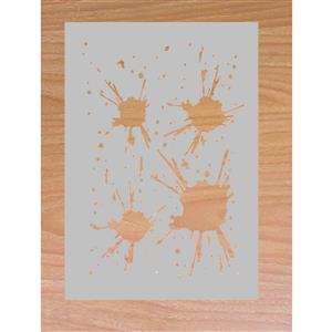 Craft Stencil - Splat - A5