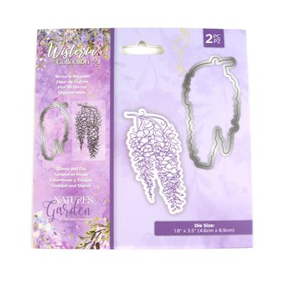 Wisteria Collection Stamp Die Wisteria Blossom 2PC