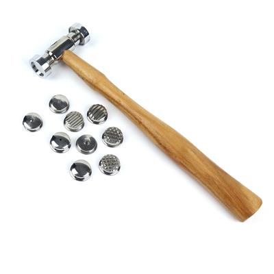 Texture Hammer with 9 Interchangeable Faces