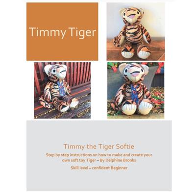 Delphine Brooks Tiger Toy Instructions