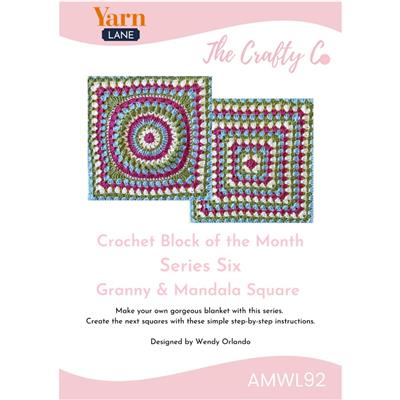 The Crafty Co Crochet Series Six BOM Blanket Instructions