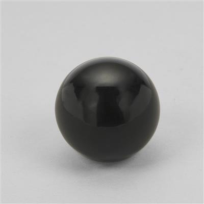 295cts Black Obsidian Sphere Approx 35 to 40mm