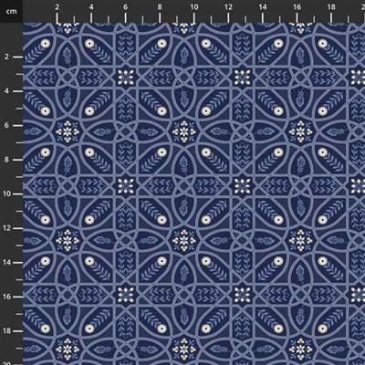 William Morris Wandle Brophy Trellis Fabric 0.5m