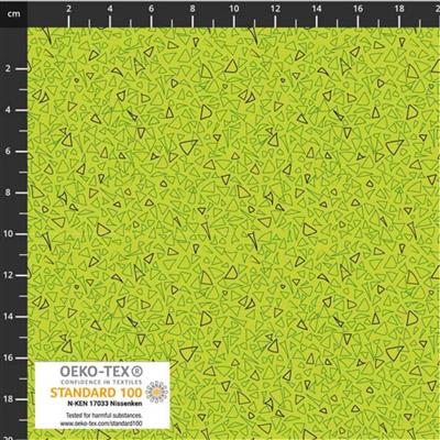Stof Best Bits Green Fabric 0.5m