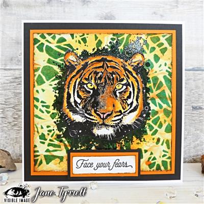 Visible Image Fearless Tiger Stamp Set