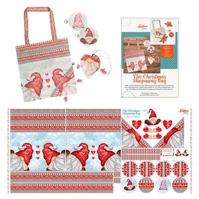 Amber Makes Shopaway Bag design Norman The Gnome Kit