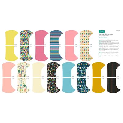 Make Your Own Face Mask Fabric Panel - Sewing Room (140 x 76cm)