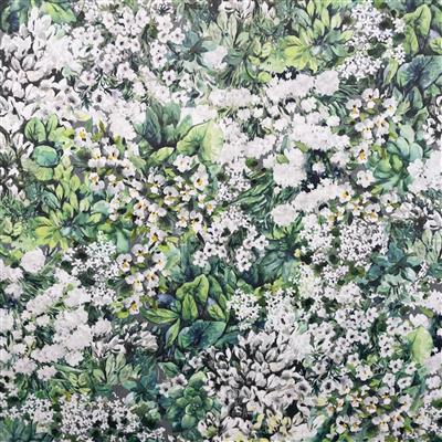 Spring Meadows Velvet Fabric 0.5m