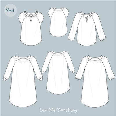 Sew Me Something Imogen Top & Dress Sewing Pattern (Sizes 6-20)