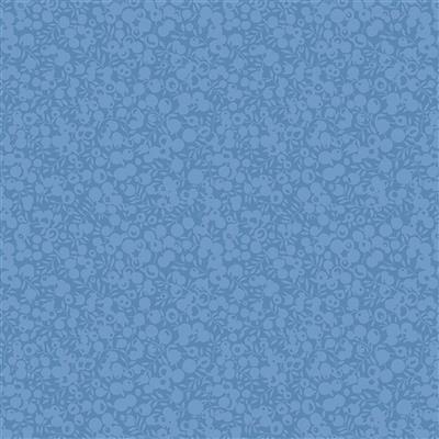 Liberty Wiltshire Shadow Collection Lake Blue Fabric 0.5m