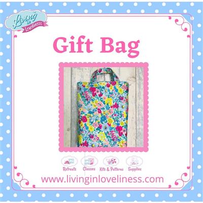 Living in Loveliness Tote Bag Gift Instructions