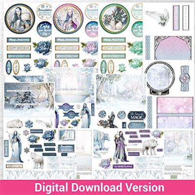 Digital Download Ice Queen Volume 2 Concept Cardmaking kit