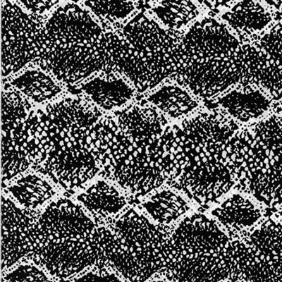 Hoffman Congobay Batiks Snake Black Fabric 0.5m