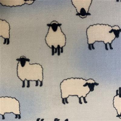 Sheep On Sky Fabric 0.5m - exclusive