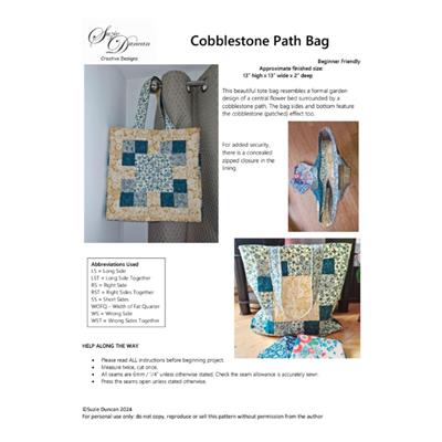 Suzie Duncan's Cobblestone Bag Instructions