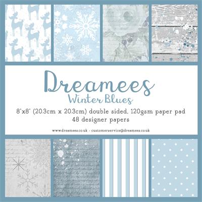 Winter Blues 8x8 Paper Pad