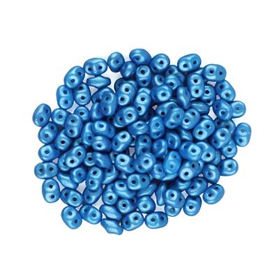 Jet Metallic Medium Blue Green Suede - SuperDuo, 2.5x5mm 22g Jet Metallic Medium Blue Green Suede - SuperDuo, 2.5x5mm 22g