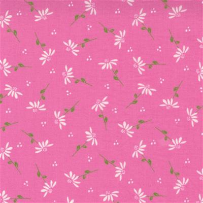 Moda Sincerely Yours Dainty Floral Daisy on Petunia Fabric 0.5m