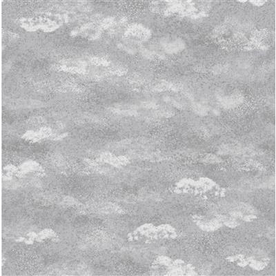 Lewis & Irene Dreams Light Grey Fabric 0.5m