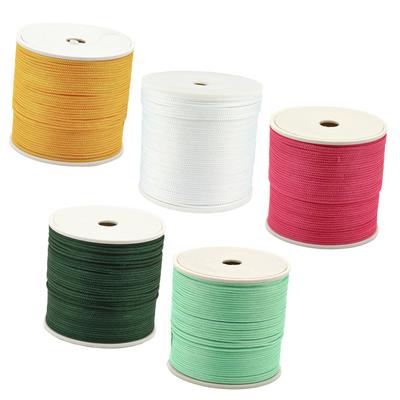 0.5mm Nylon Cord Bundle, Pink, Greens, Yellow & White With Instructions By Mark Smith