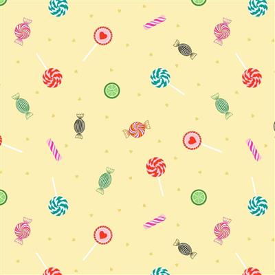 Lewis & Irene Small Things… Sweet Lemon Fabric 0.5m