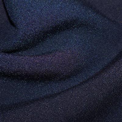 Navy Stretch Poly-Viscose Suiting Fabic 0.5m