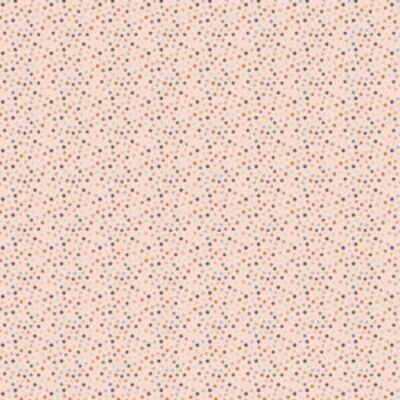 Poppie Cotton House And Home Dotty Blush Fabric 0.5m