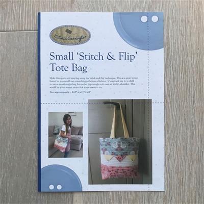 Victoria Carrington's Stitch & Flip Tote Bag Instructions
