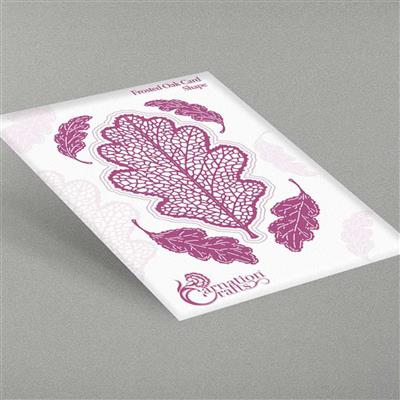 Carnation Crafts Frosted Oak Card Shape Die Set