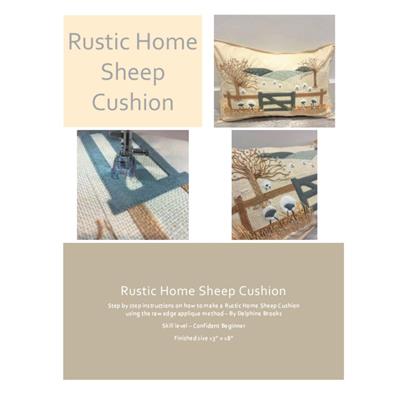 Delphine Brooks Rustic Home Sheep Cushion Instructions 