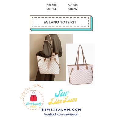 Sew Lisa Lam's Coffee Milano Tote Bag Kit