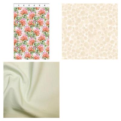 Rhododendron Fabric Bundle (1.5m) Half a meter Free