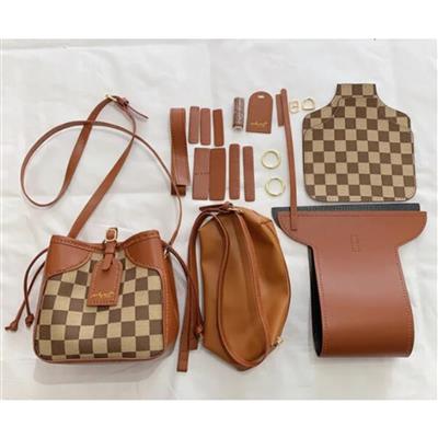 Sew Lisa Lam's Tan & Cream Carmen Handbag Kit