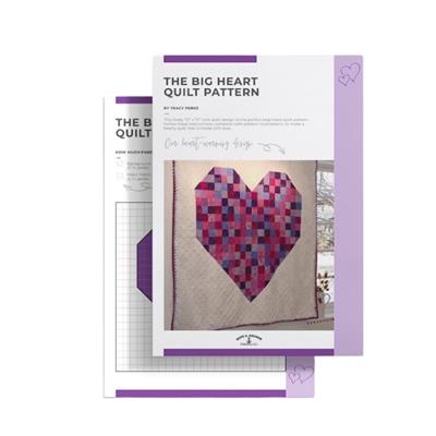 Rope & Anchor The Big Heart Quilt Pattern