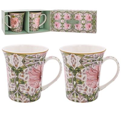 William Morris Pimpernel Mugs Set of 2