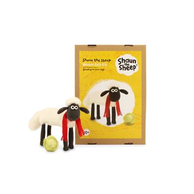 The Makerss Needle Felted Shaun the Sheep 4 Legs Kit under license with Aardman. Save 10%