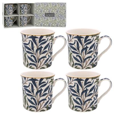 William Morris Willow Bough Mugs Set of 4