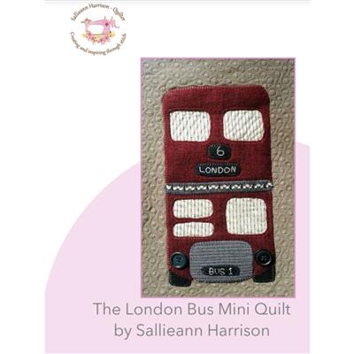 Sallieann Quilts London Bus Mini Quilt Instructions